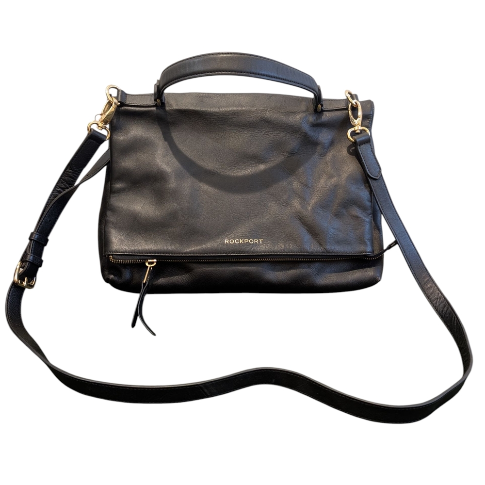 Rockport Black Leather Women's Bag